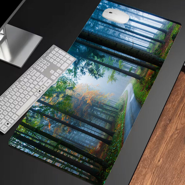 Natural Trees Look Mousepad Gaming Mat - Image 7