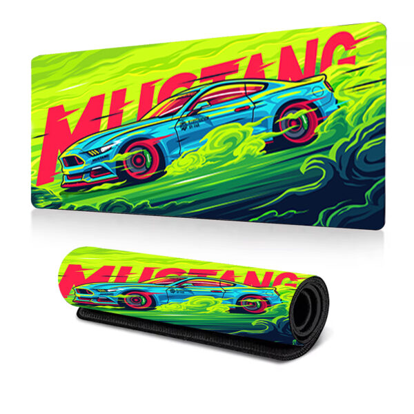 Sports Car Graffiti Animation Gaming Mouse Pad Large - Image 4